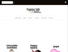 Tablet Screenshot of happylab.com.au